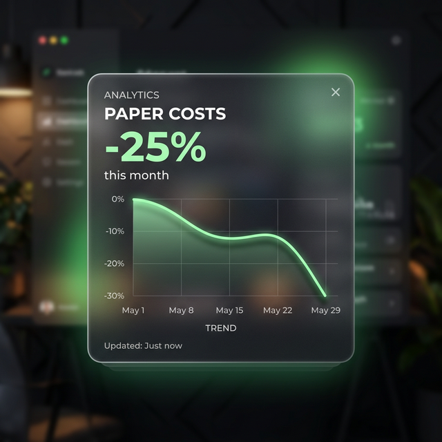 Lower paper and printer costs